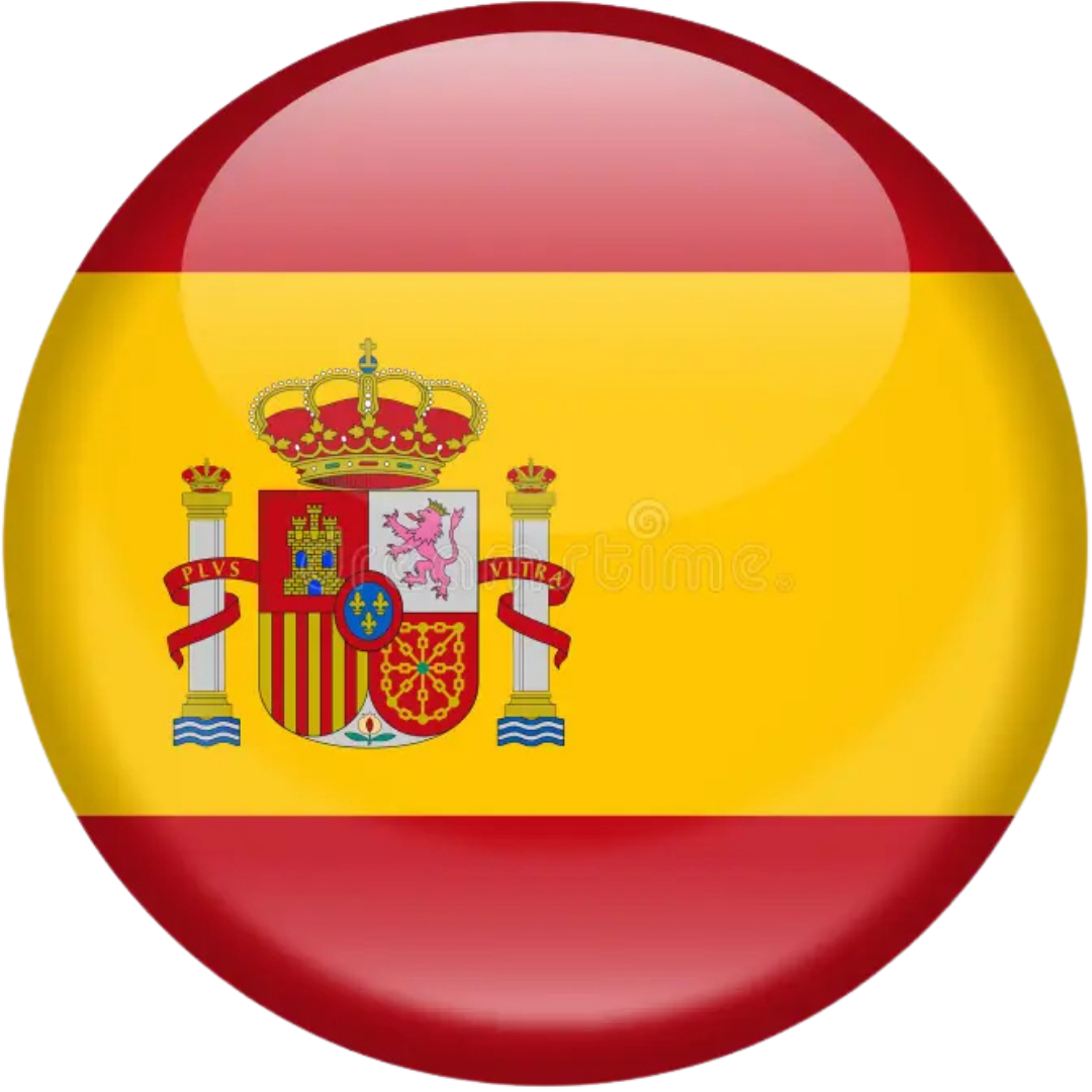 Bandeira representando o idioma Espanhol