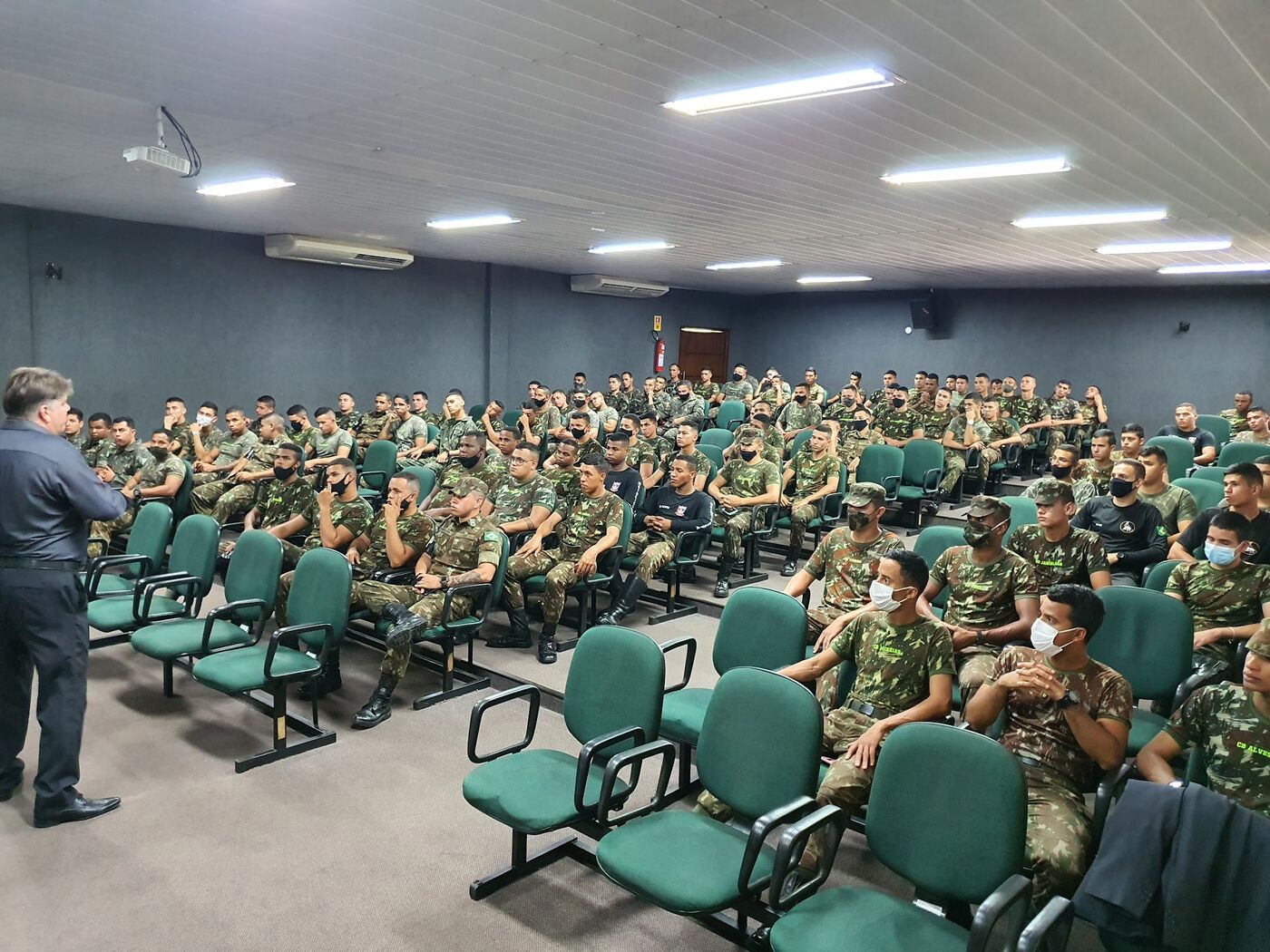 Registro da parceria da ASAP+ com CMP - Comando Militar do Planalto