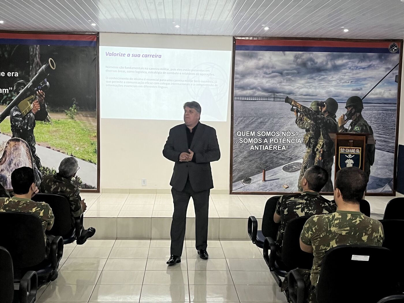 Registro da parceria da ASAP+ com CMA - Comando Militar da Amazônia