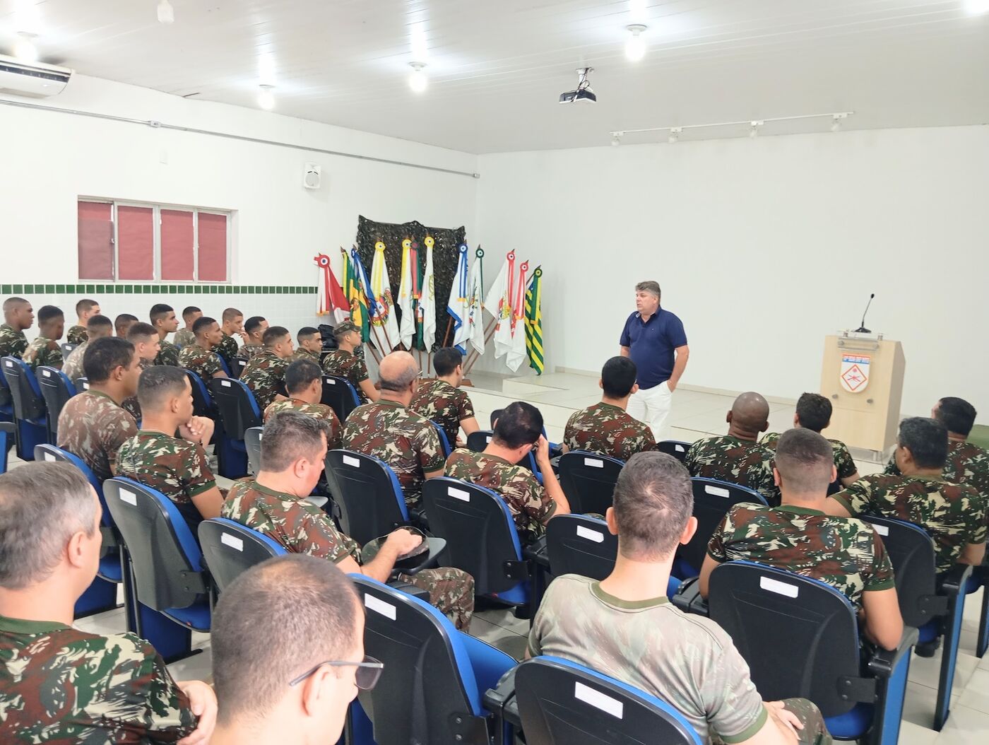 Registro da parceria da ASAP+ com CMNE - Comando Militar do Nordeste