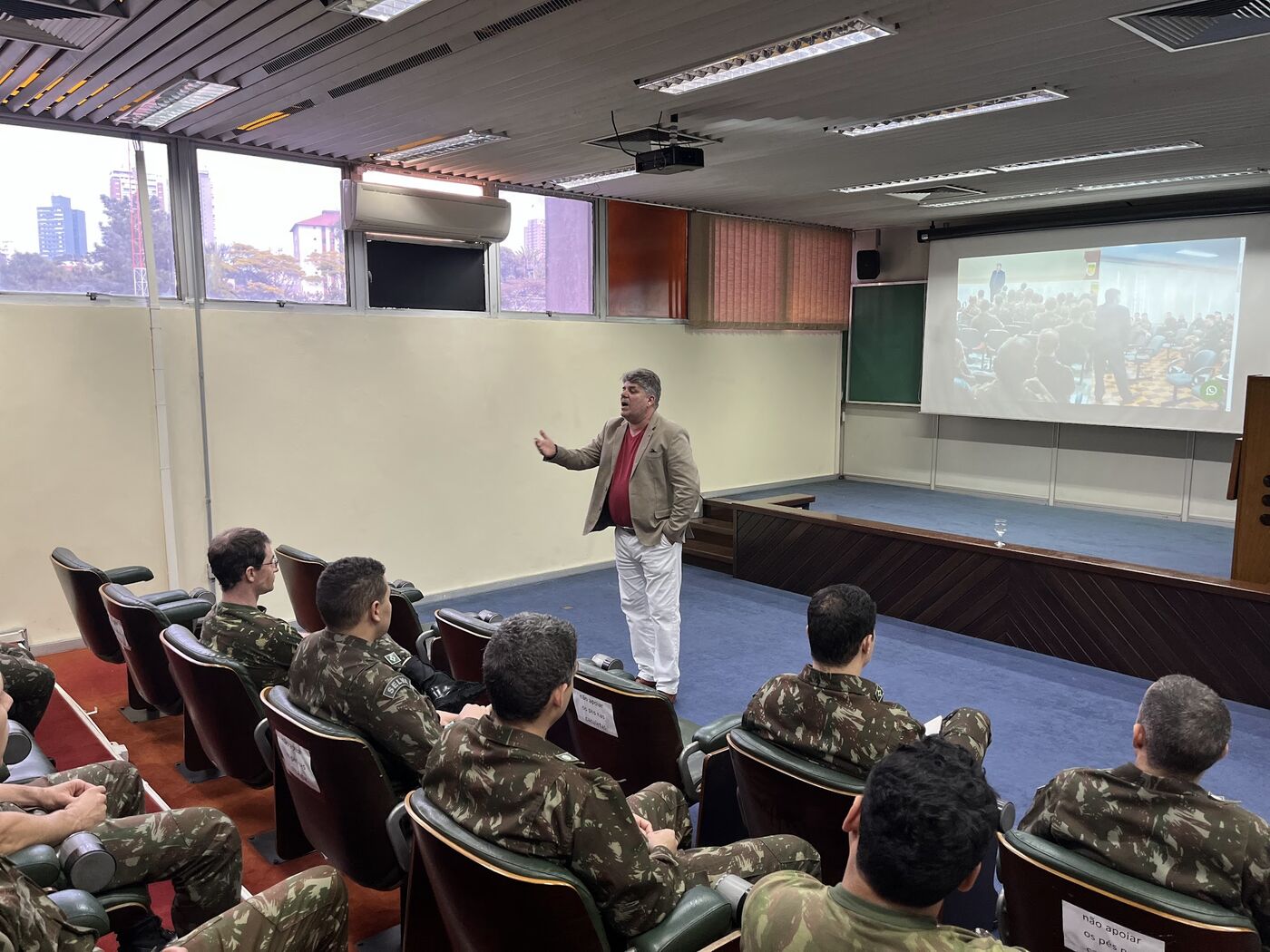 Registro da parceria da ASAP+ com CMSE - Comando Militar do Sudeste