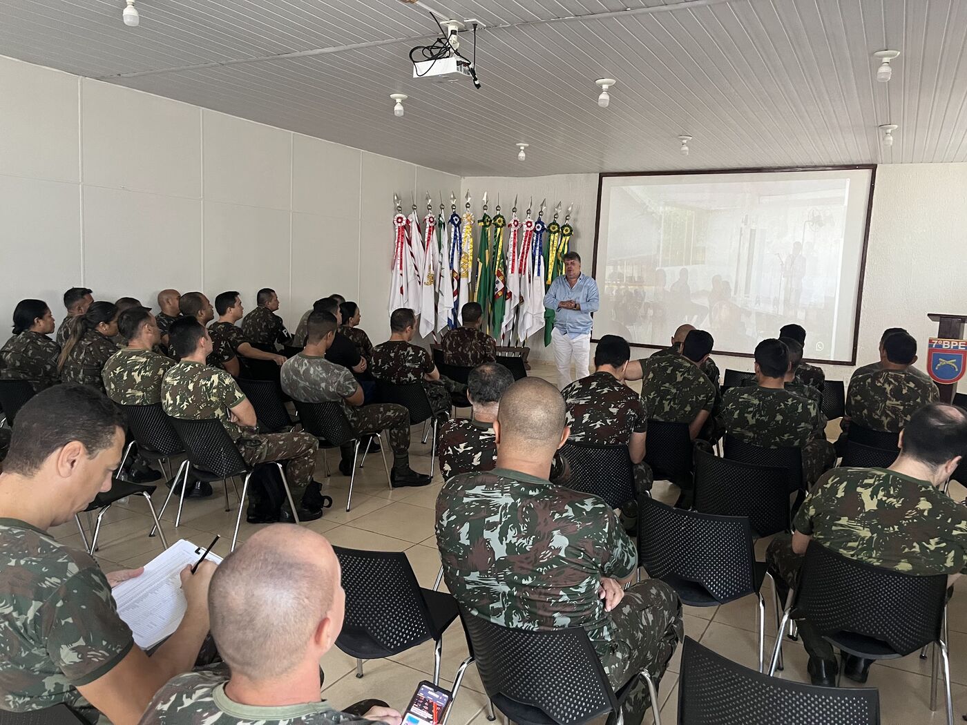 Registro da parceria da ASAP+ com CMA - Comando Militar da Amazônia